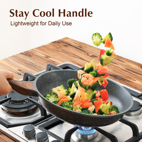 SENSARTE oven-safe pan up to 302°F expands cooking possibilities