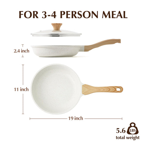 SENSARTE perfect for eggs, pancakes, and sautéed vegetables.