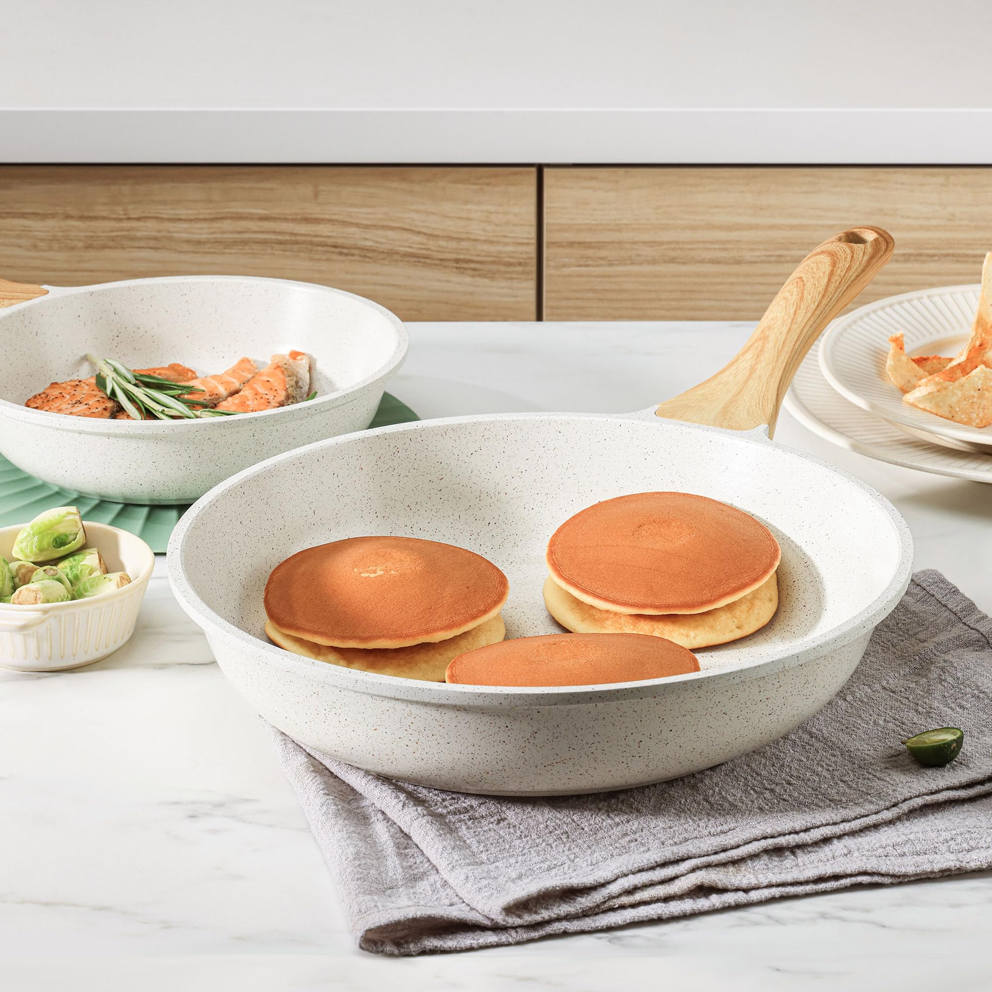 Sensarte recycled aluminum eco-friendly construction for sustainable cookware