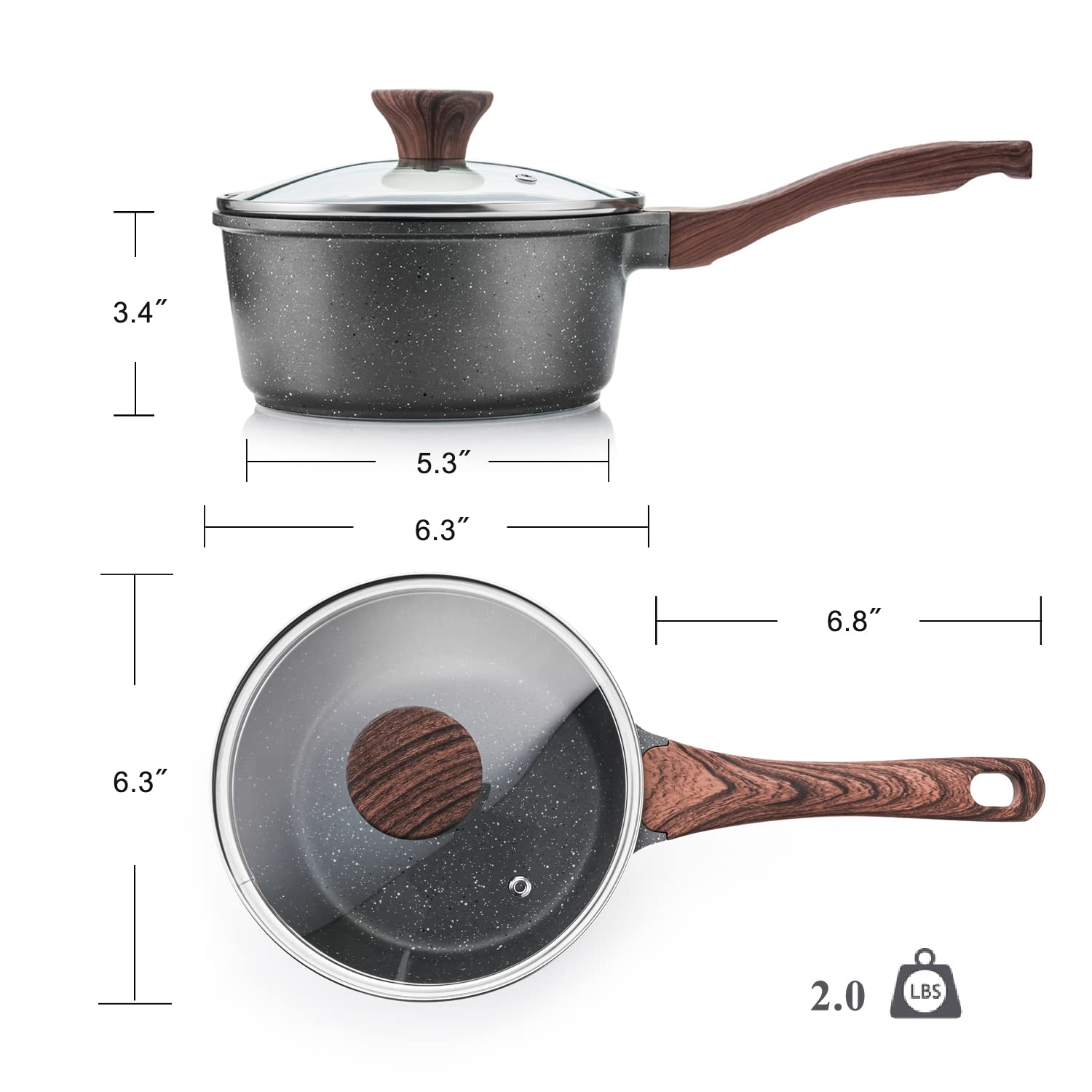 SENSARTE oven-safe up to 302°F for finishing dishes