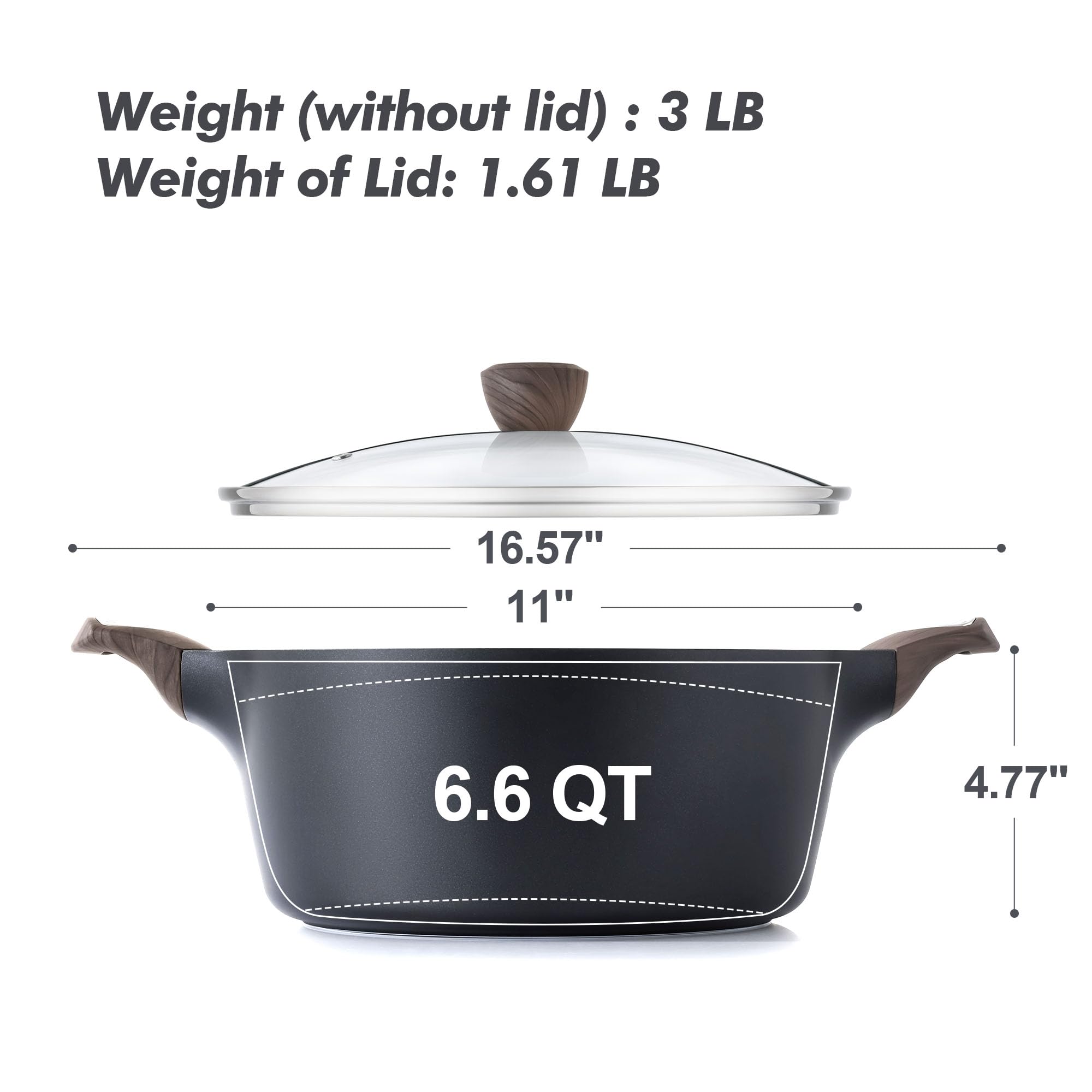 SENSARTE scratch-resistant coating ensures easy food release