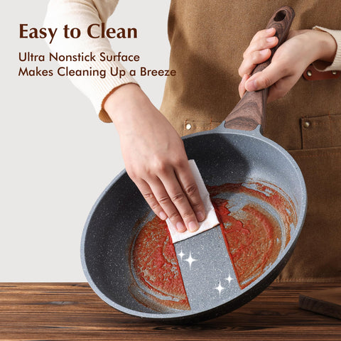 SENSARTE 12.5-inch nonstick pan for larger meals and pancakes.