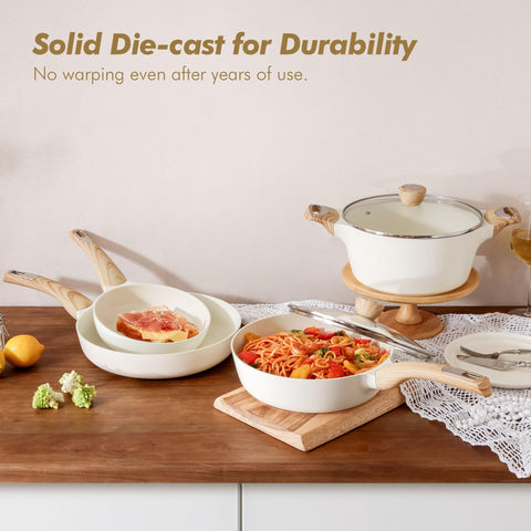 SENSARTE utensils set included for convenient cooking and serving