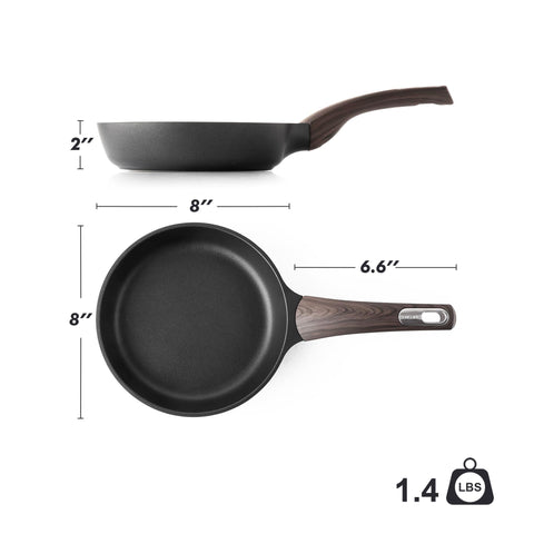 SENSARTE versatile pan ideal for eggs, omelettes, and pancakes.