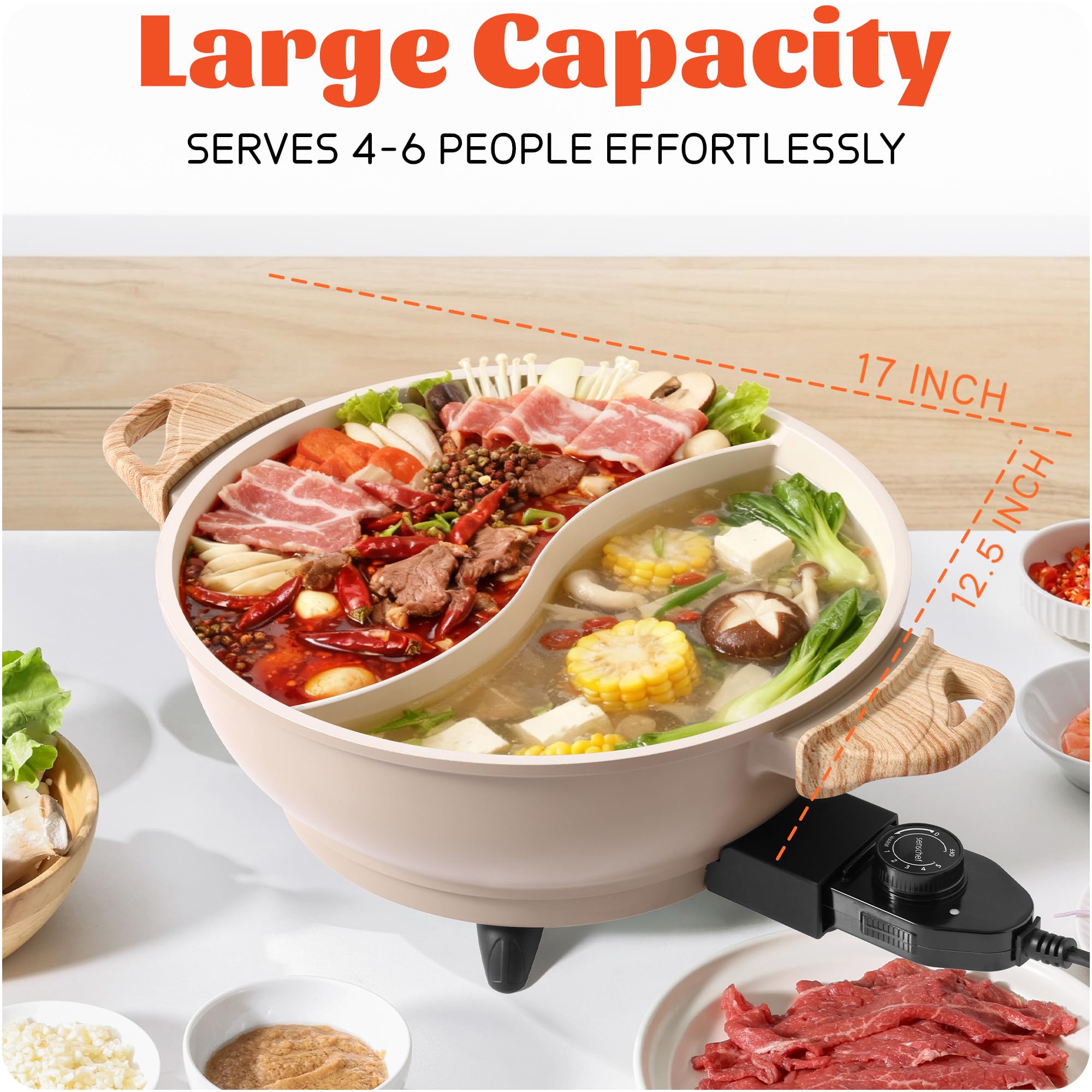 SENSCHEF 1-year warranty provides reassurance on quality.