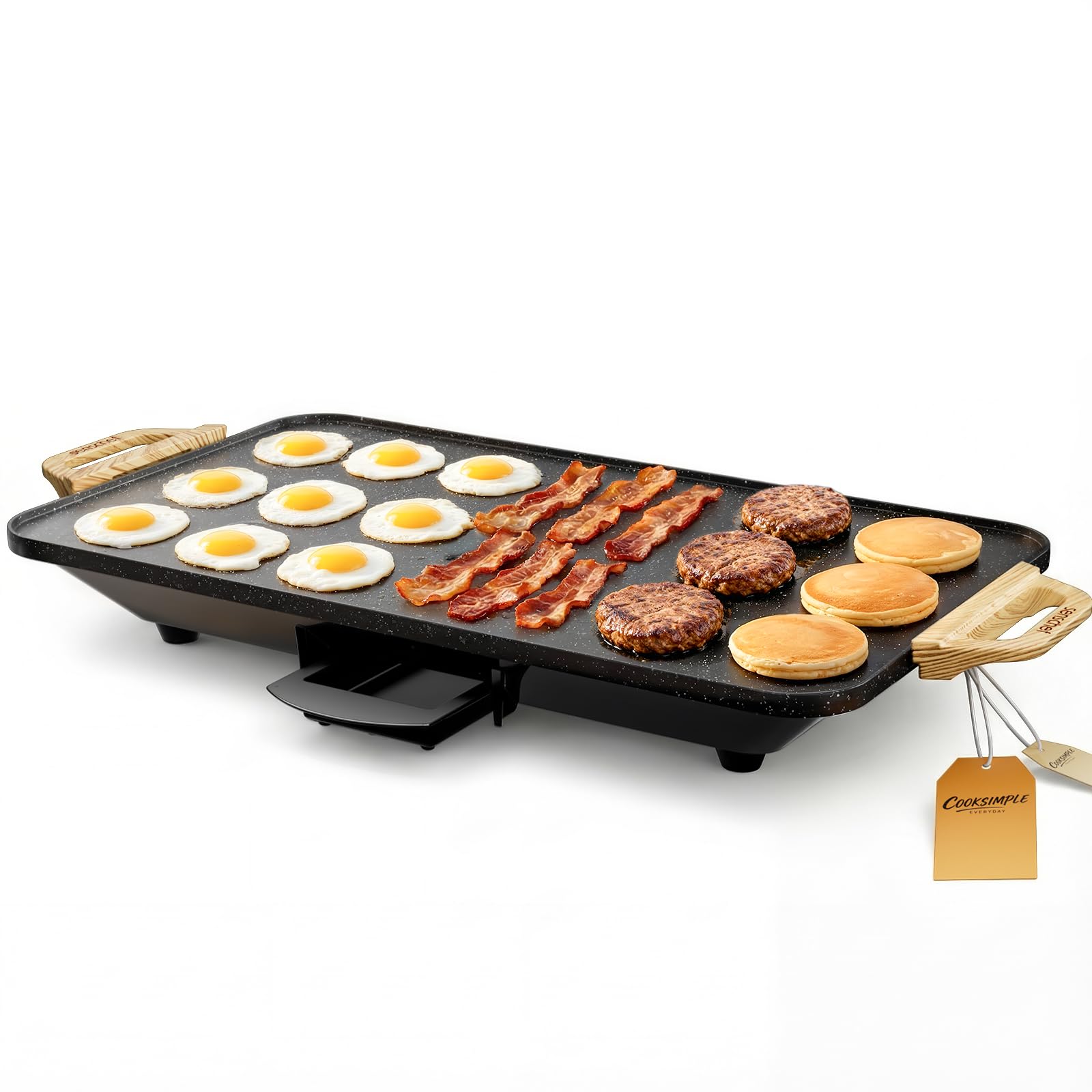 SENSCHEF CookSimple 20x12 griddle full surface for family meals