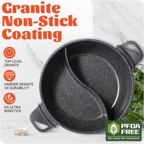 SENSCHEF nonstick interior enables easy cleaning after meals
