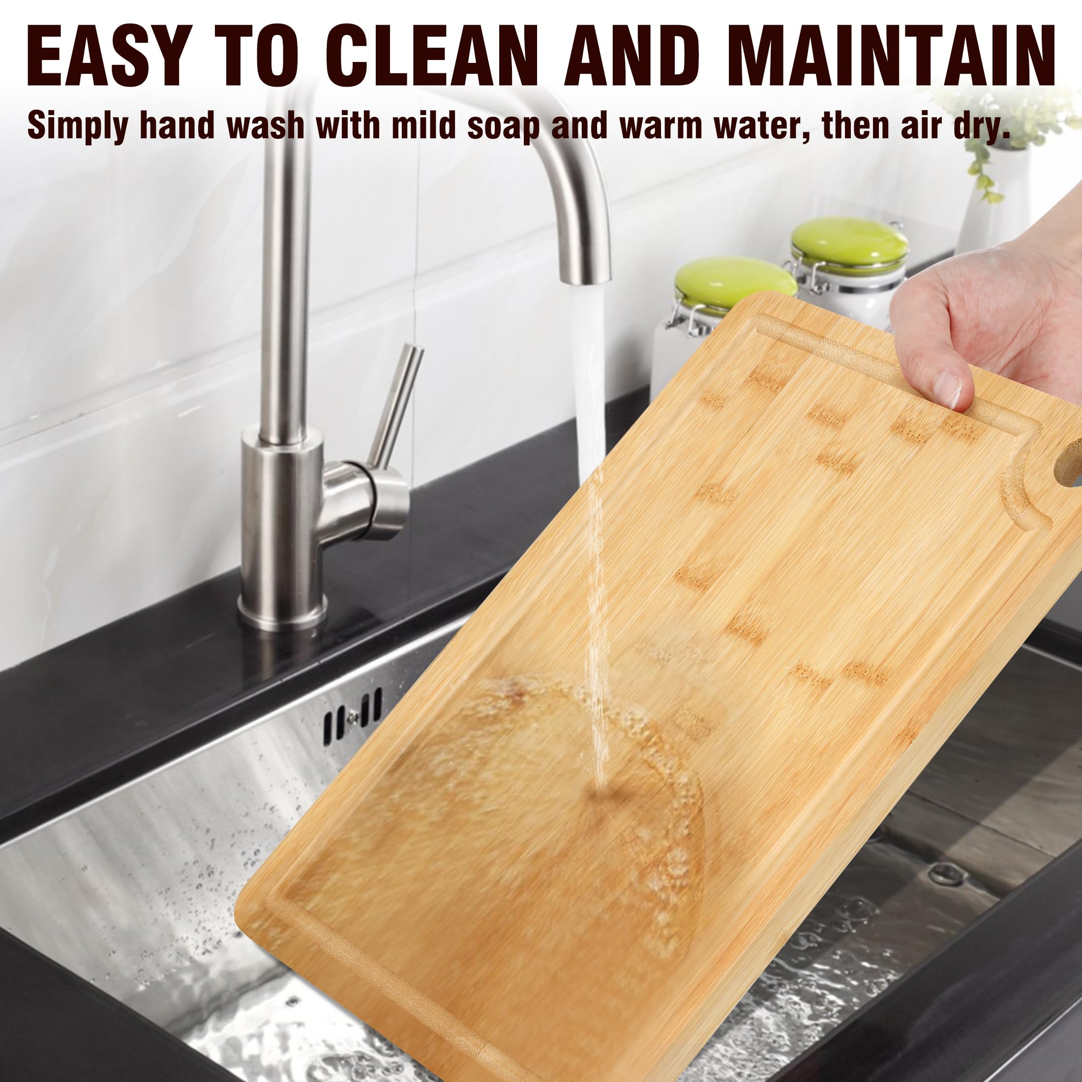 Sentk 0.6-inch thick boards stay flat during heavy tasks.