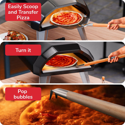 Senwosa full 6-piece set displayed for ready pizza night.
