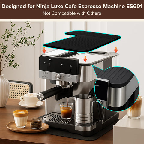 SEOIMU Ninja Luxe Cafe Top Mat is easy to clean after spills