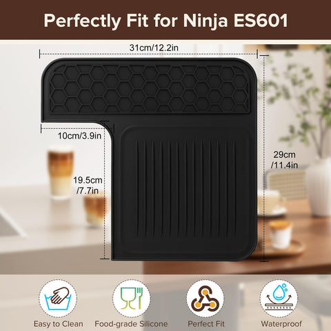 SEOIMU Ninja Luxe Cafe Top Mat doubles as a storage surface for accessories