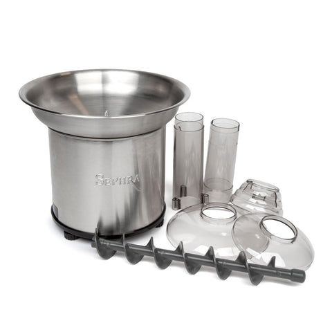 Sephra Select heated-basin closeup, keeps fondue melted smoothly during dipping