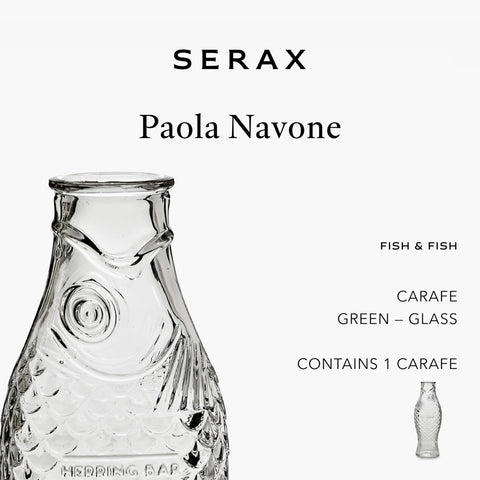 Serax Glassware by Paola Navone, design detail highlighting modern elegance and craftsmanship.