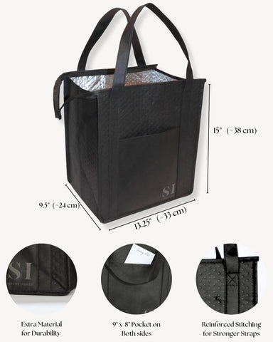 Serene Homes food-delivery bag keeps meals warm or cold