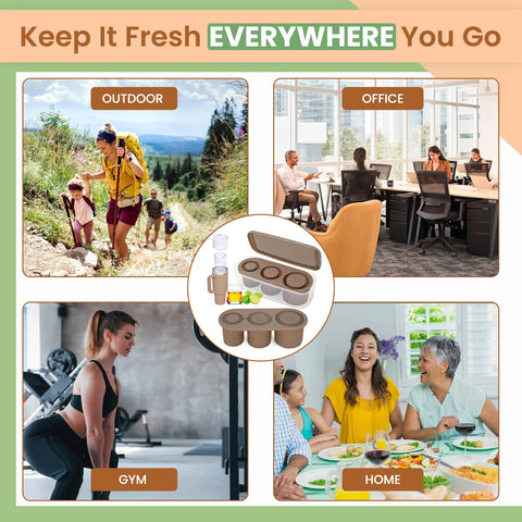 SERENEWARE space-saving ice tray helps freezer organization