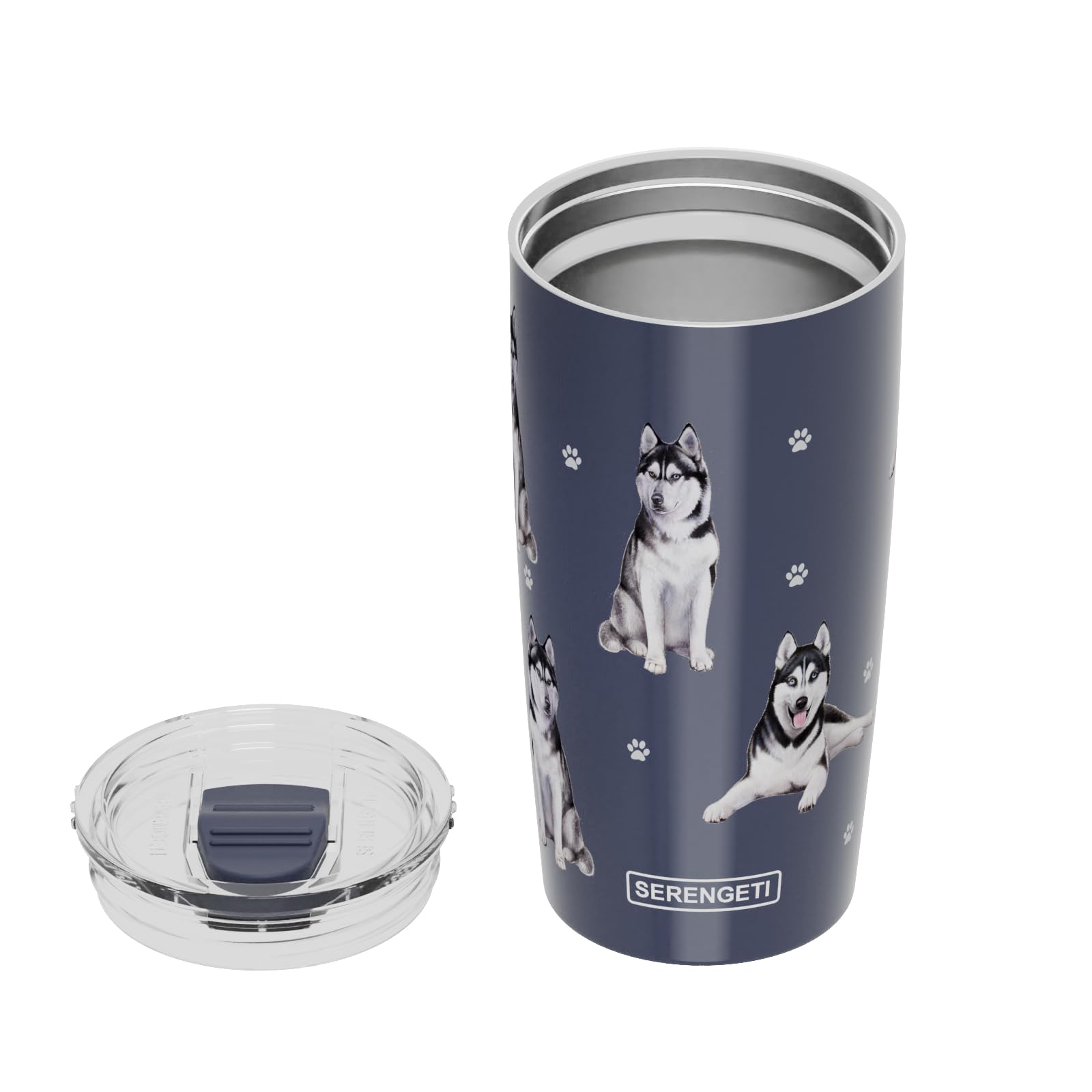 SERENGETI tumbler with spill proof lid and seal