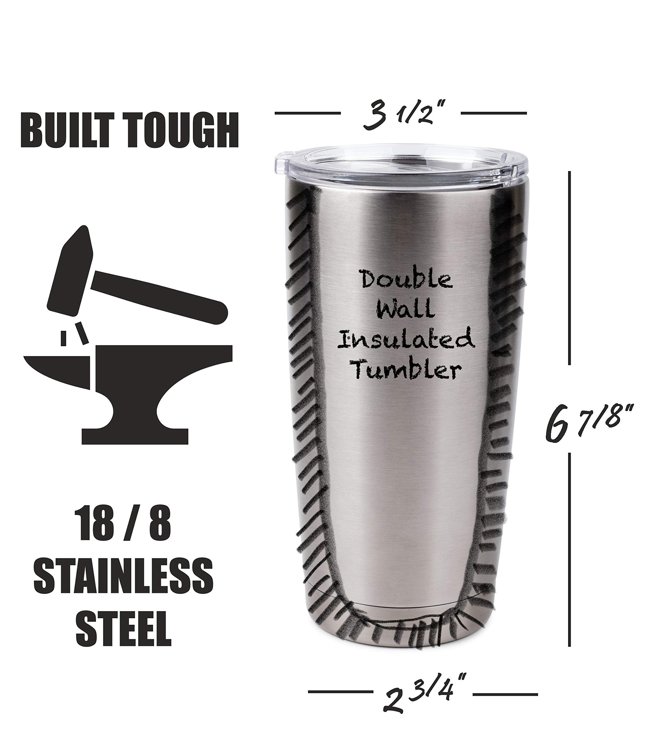 SERENGETI Siberian Husky travel mug side view showing design