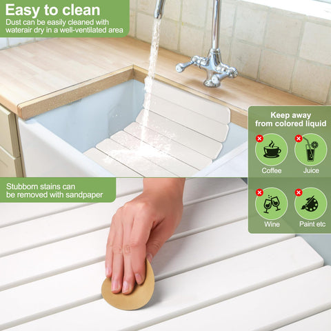 Seropy care guide for cleaning and maintaining the mat.
