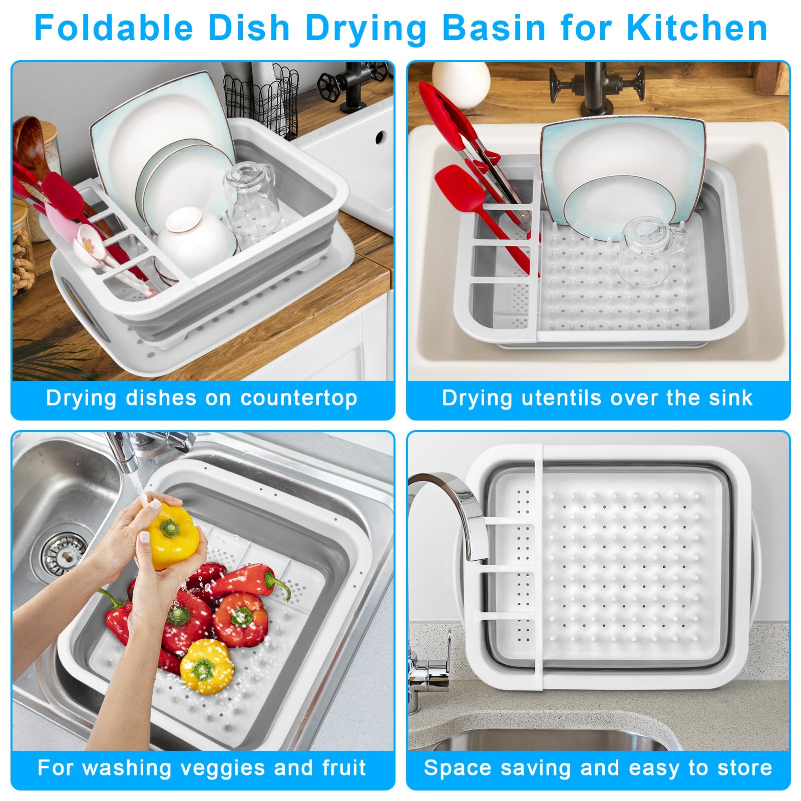 Seropy BPA-free and dishwasher-safe rack offers lightweight, portable convenience for home and travel.