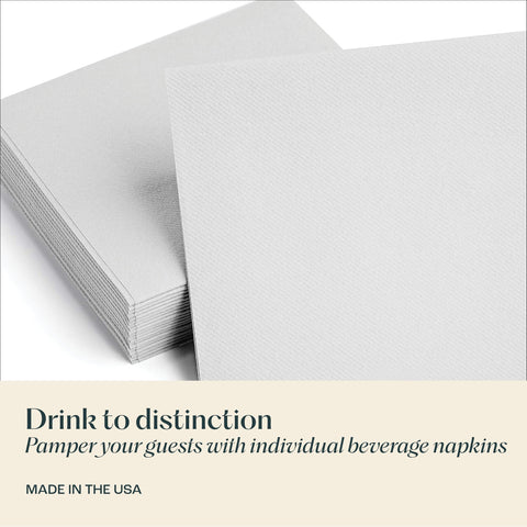 Servietto napkins made in USA reduce rental needs.
