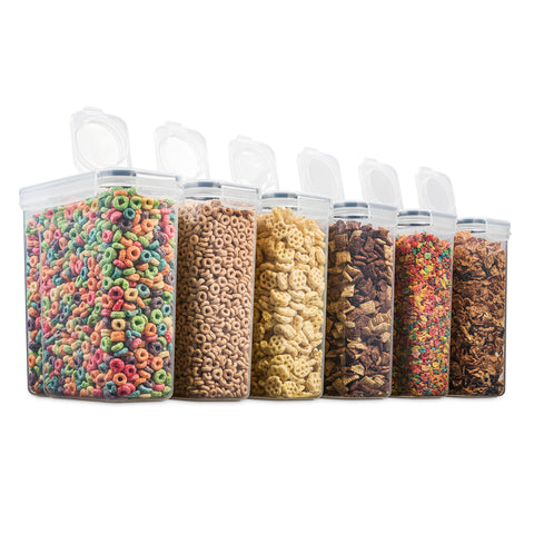 Seseno airtight container keeps snacks crisp and organized.