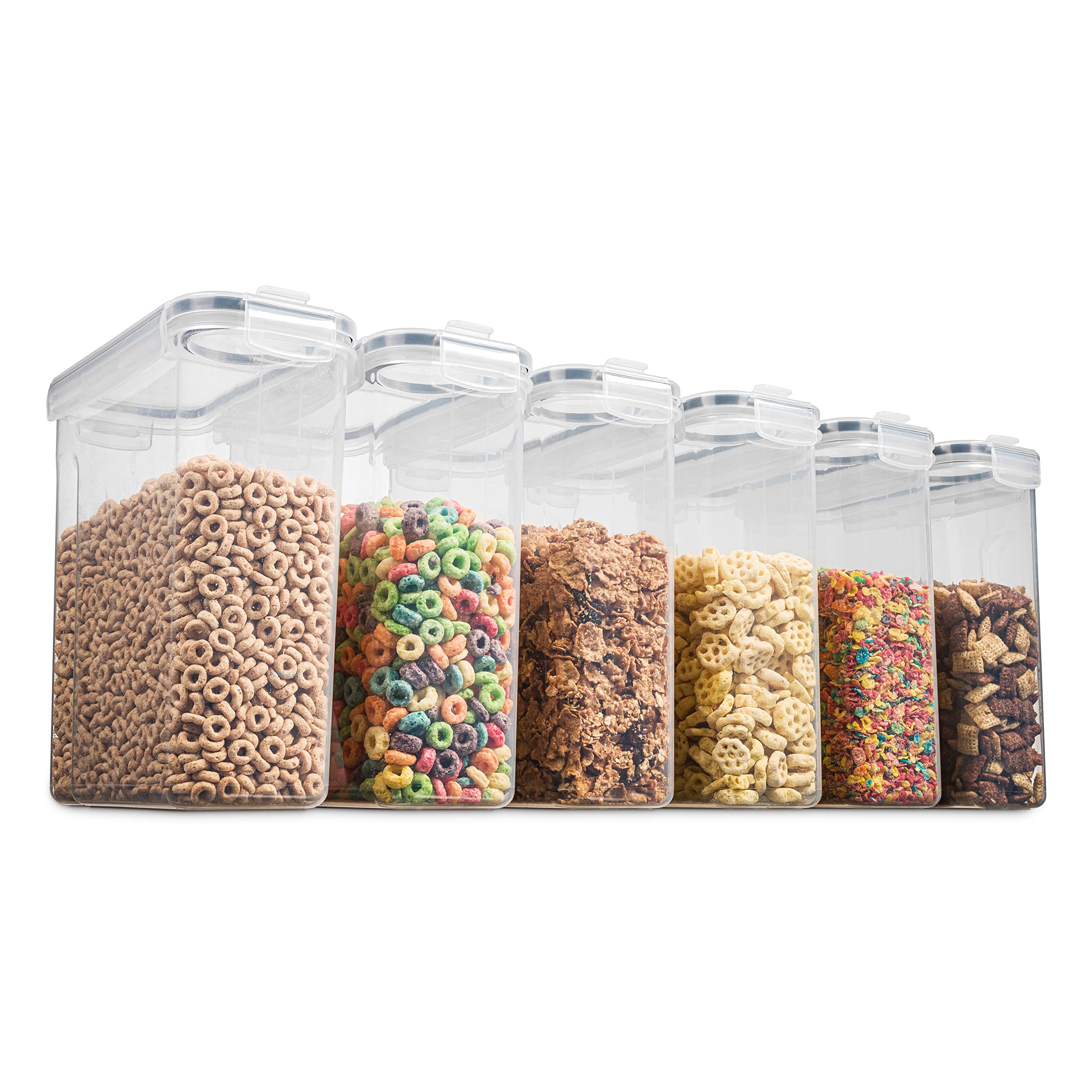 Seseno cereal container with labels and chalk marker included.