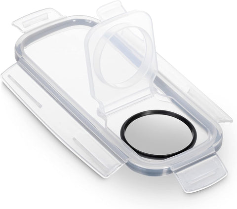 Seseno transparent dry food canister shows contents while keeping moisture out