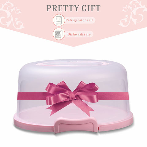 SETLUX travel friendly cake holder offers practical transport and storage