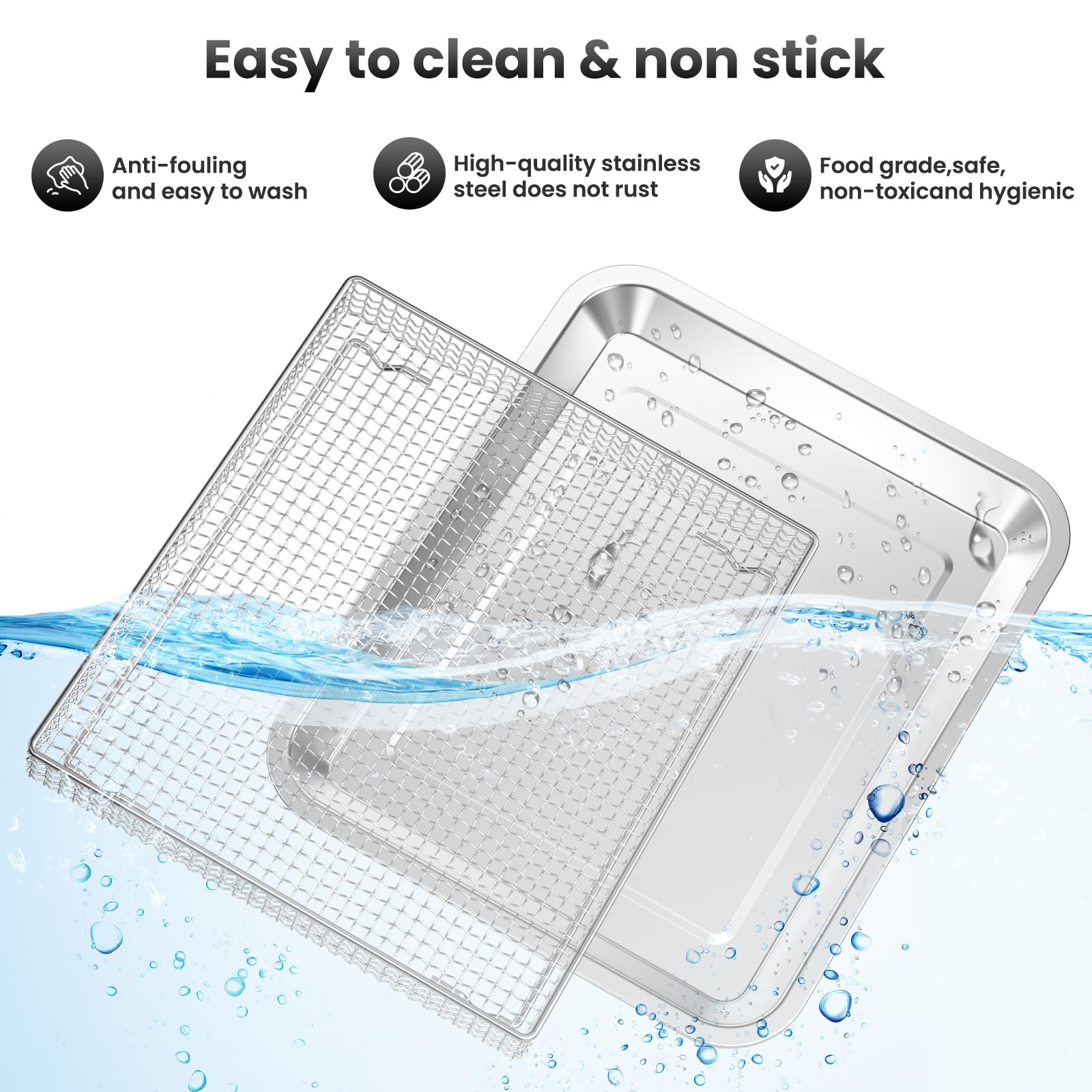 SettleDown compatibility with Cuisinart TOA-60/TOA-65 ensures a snug, safe fit.