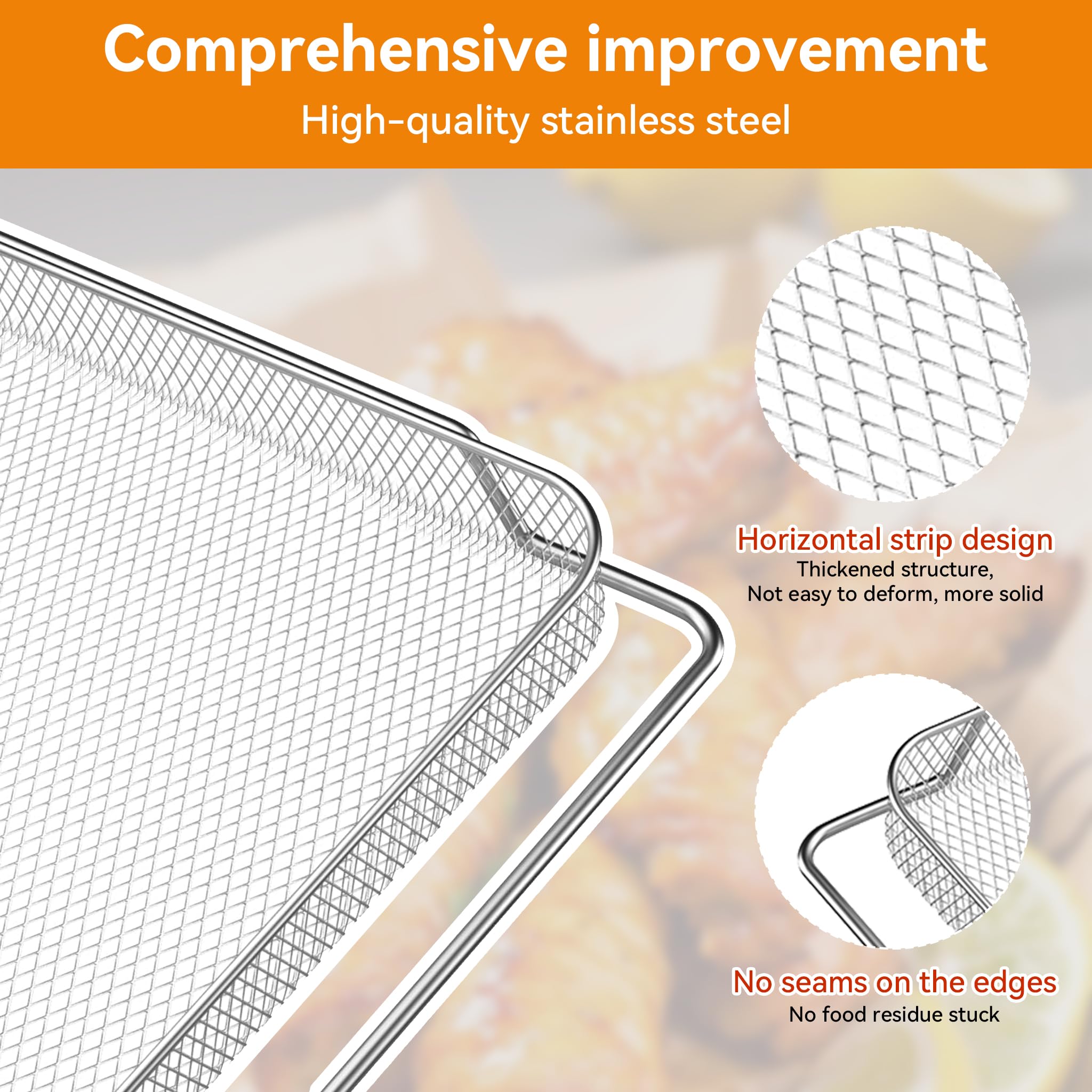 SettleDown dishwasher-safe air fryer basket promotes quick cleanup after meals