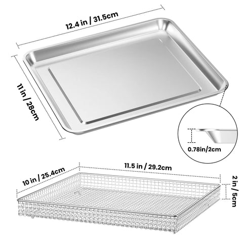 SettleDown dishwasher-safe tray for quick cleanup
