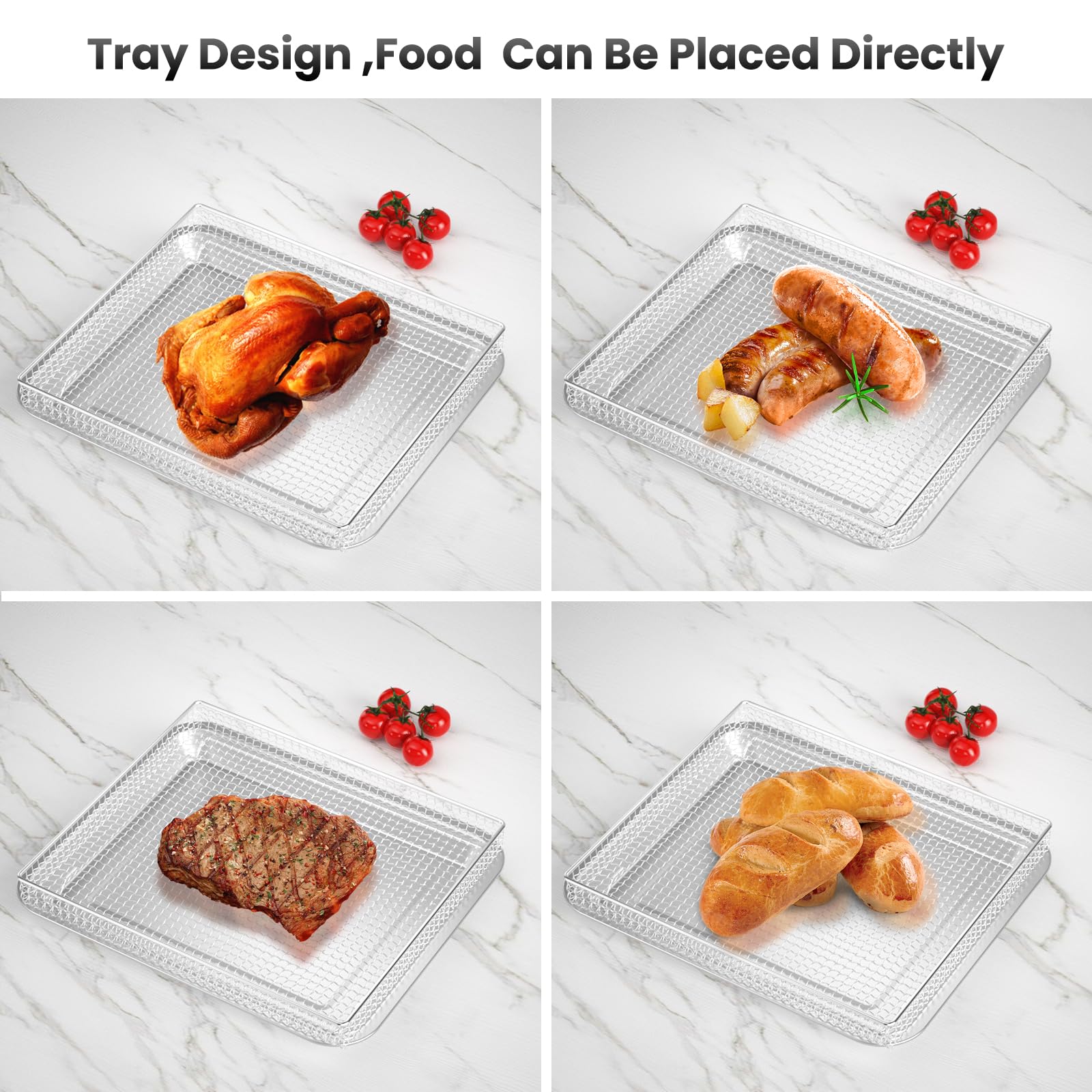 SettleDown premium bakeware supports consistent crisp results with minimal effort.