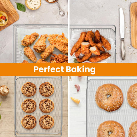 SettleDown rust-resistant baskets resist stains and odors for long-lasting use