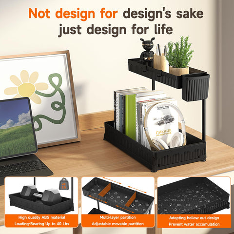 Sevenblue ABS construction is waterproof and rust-resistant for durability.