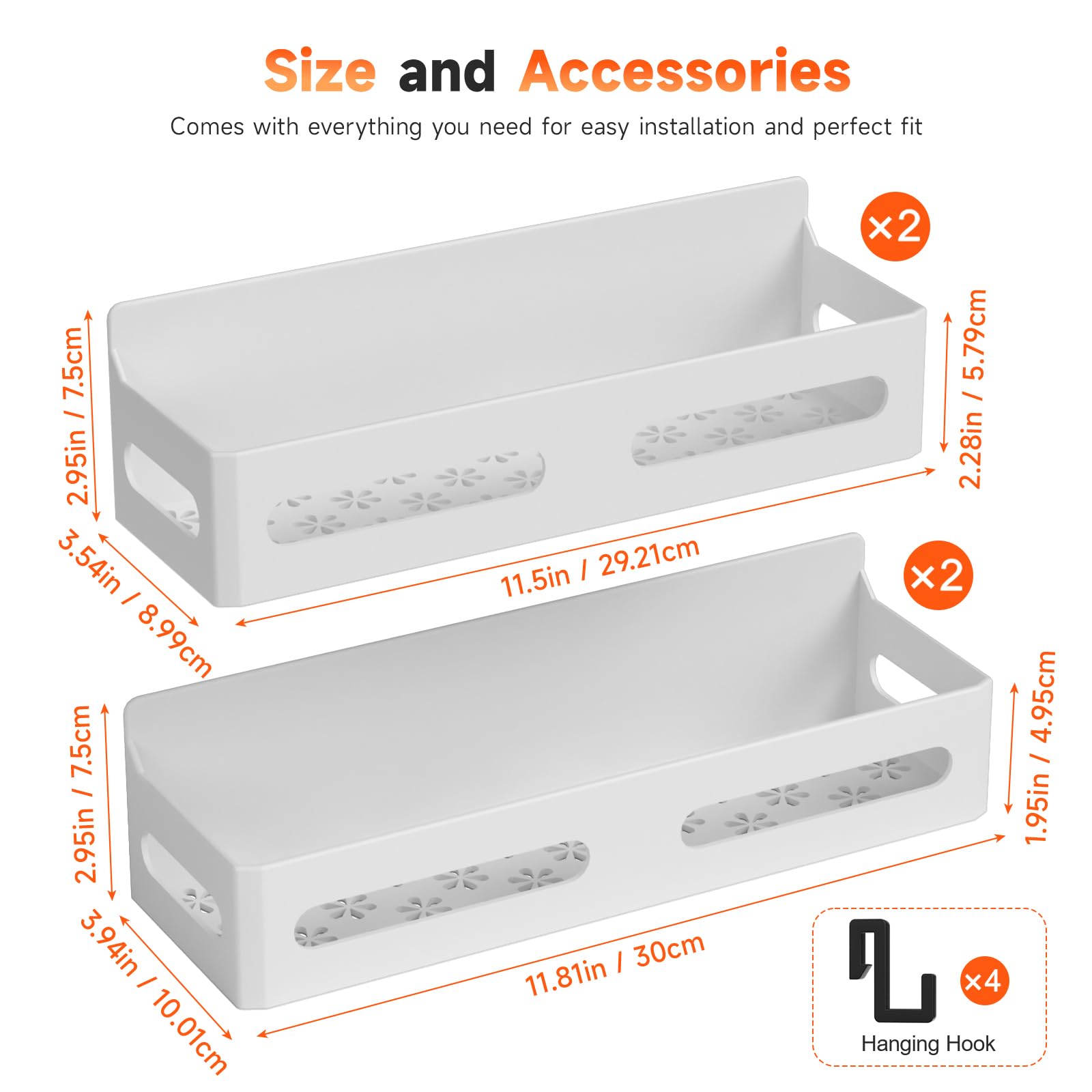Sevenblue fridge organizer helps maximize space in compact kitchens.