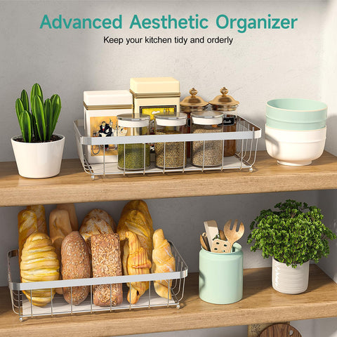 Sevenblue Open design allows air flow to keep fruit fresh longer.