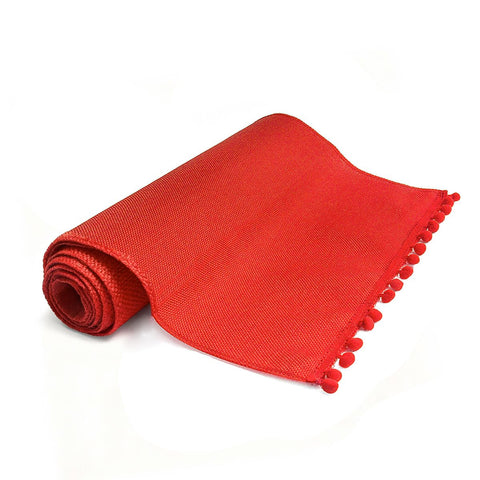 SevenFish wedding and Valentines red table runner elevates special occasion tables
