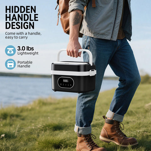SEVENMEET 60W heater provides even heat for meals