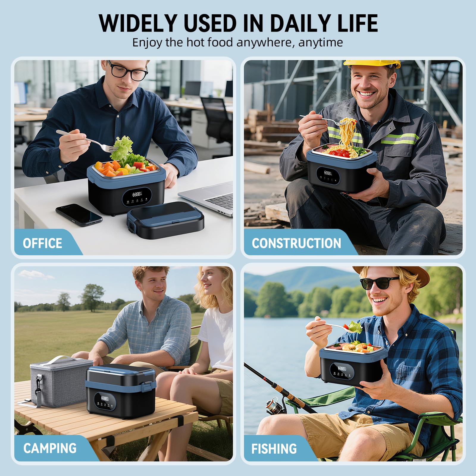 Sevenmeet included utensils set supports convenient dining on the go