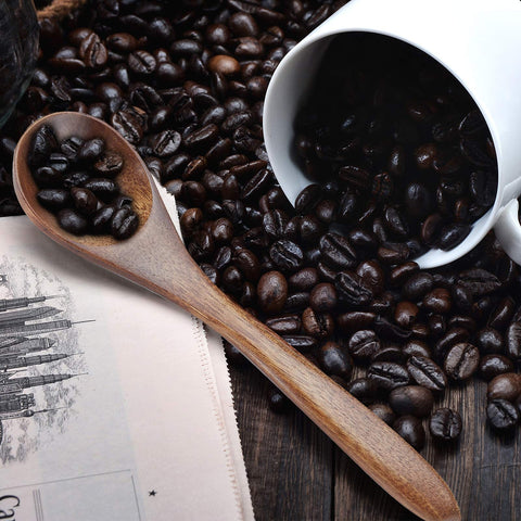 Sevensun coffee spoon ideal for stirring and portioning small amounts.