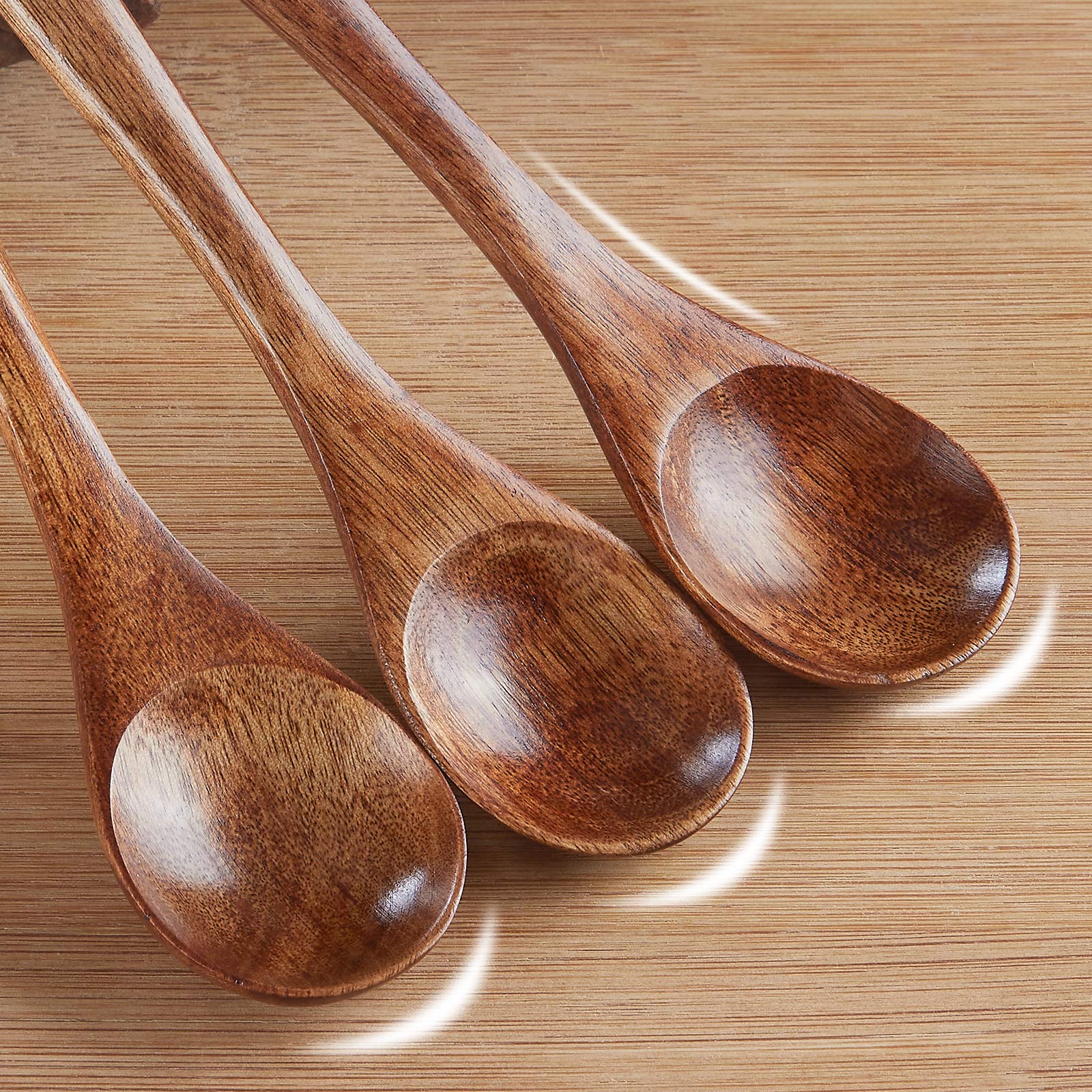 Sevensun honey-dipping spoon with a smooth finish for easy serving.