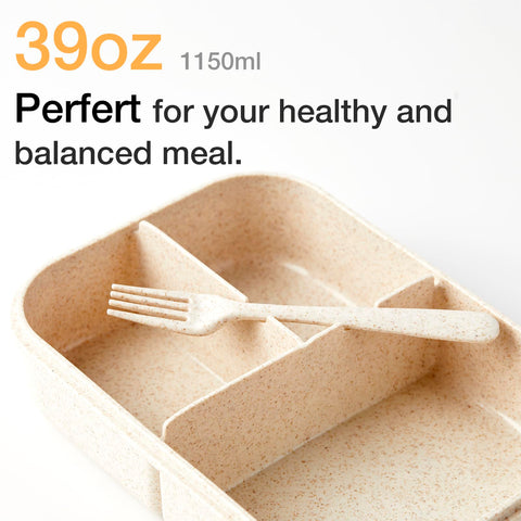 SEVENY Bento Box BPA-free icon emphasizes safe, toxin-free meal prep.