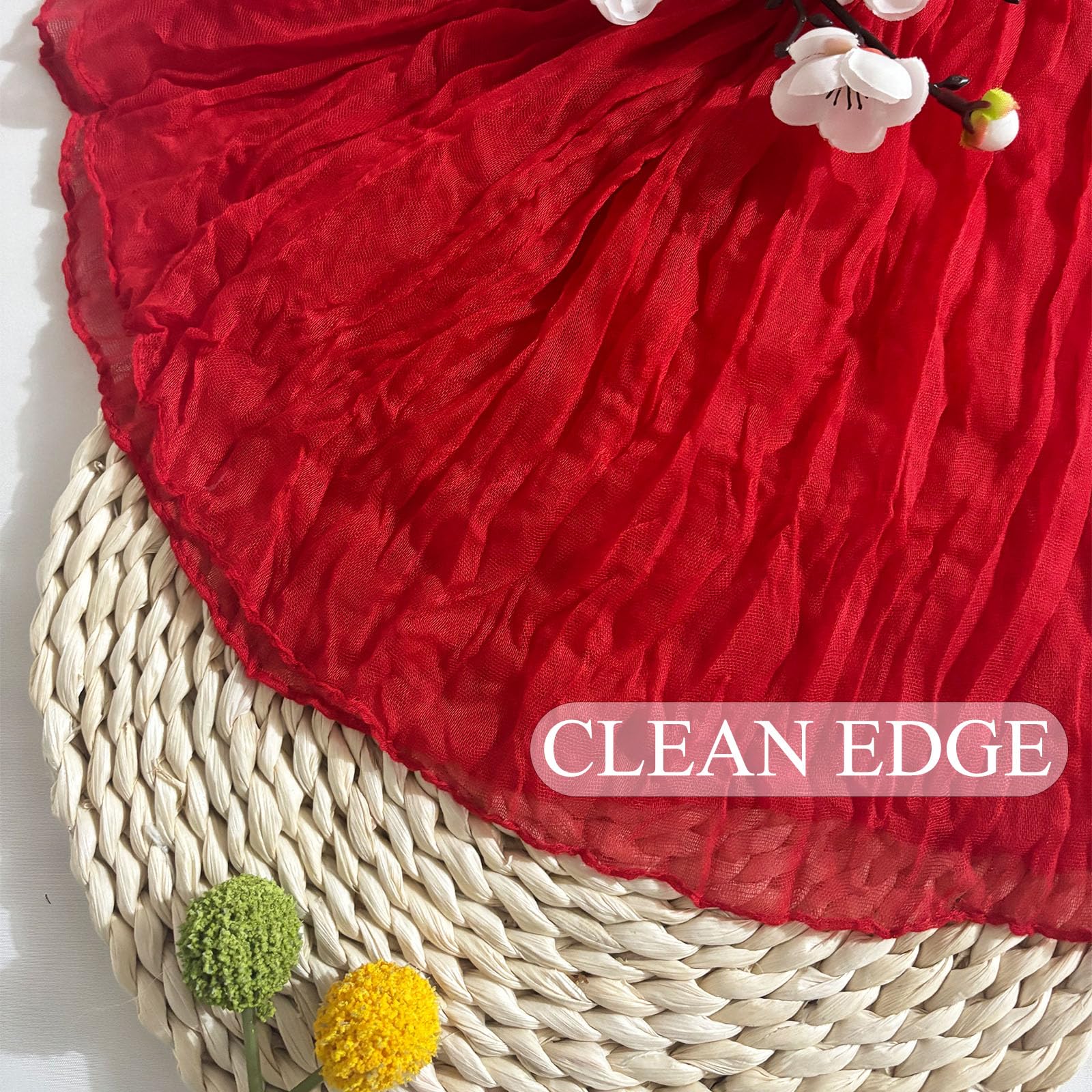 Seveups cheesecloth runner offers lightweight, reusable decor that can be rearranged for different setups.