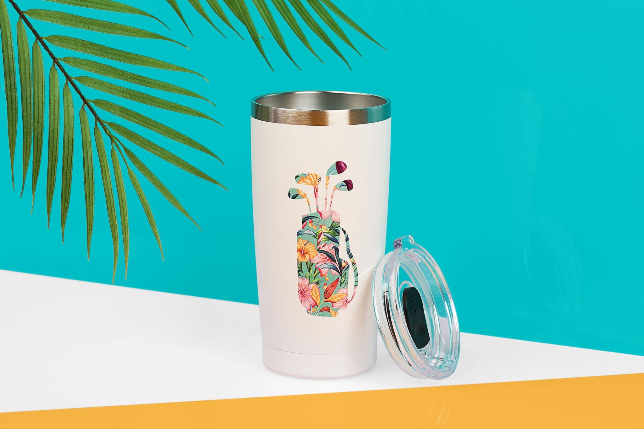 Seymour Butz BPA-free 20 oz tumbler for safe beverages on the course