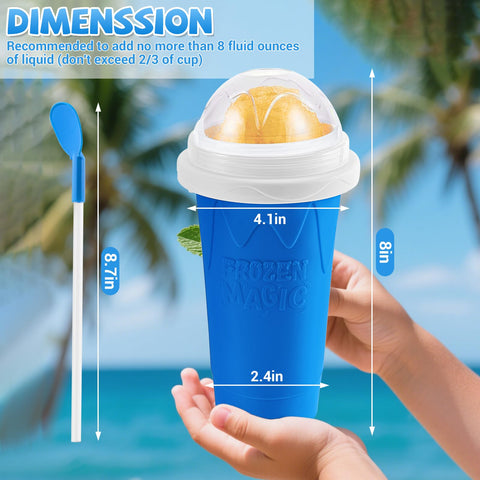 Sezau slushie cup flavor customization keeps original drink taste intact