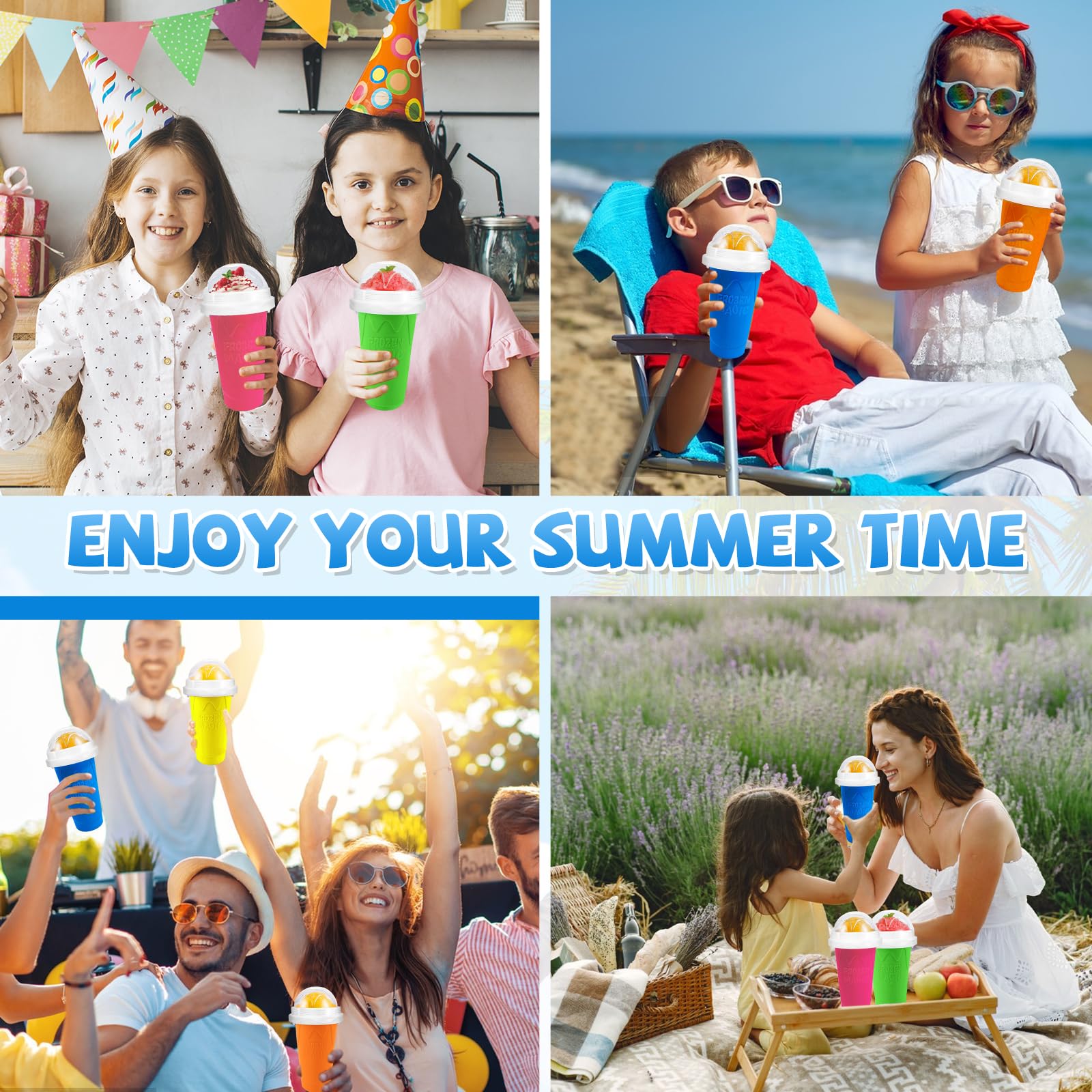 Sezau slushie cup makes a playful gift for family and friends