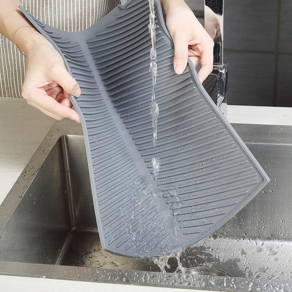 SFBBCLOZ mat doubles as a non-slip liner under racks and drawers.
