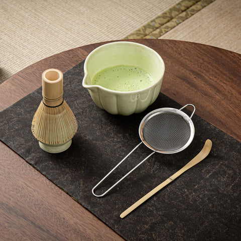 SFTXEY stainless steel sifter for even, lump-free matcha