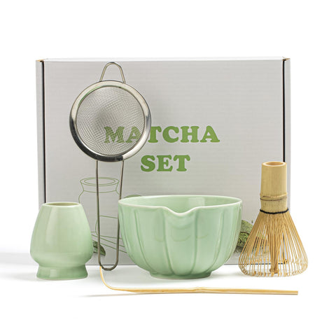 SFTXEY matcha set creates a complete brewing ritual