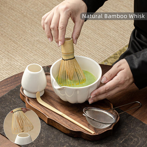 SFTXEY bamboo spoon and measure for precise portions